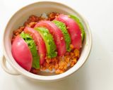 アボカドとトマトの大豆ミートドリア♡作り方5写真