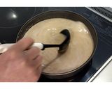 豚軟骨鶏がらスープのごま豆乳鍋★動画あり作り方13写真