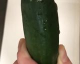 少ない材料できゅうりの浅漬け風！作り方1写真