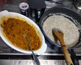 南瓜と合挽き肉のホワイトソースグラタン☺作り方74写真