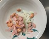 お一人様野菜たっぷり上海風焼きそば味炒飯作り方3写真