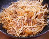 うま辛やみつき味噌ダレ豚もやし炒め定食🍚作り方5写真