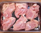 行列の唐揚げ屋☆皮がうまい🤭鶏のから揚げ作り方1写真