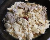 夕★甘辛い★ご飯の供★豚肉と豆腐の炒め物作り方3写真