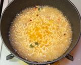 ひき肉とキャベツの辛ラーメン作り方8写真
