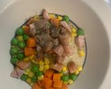 全てレンジ洋風オイ焼うどん味炒飯弁当作り方4写真