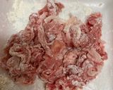 野菜たっぷり♪豚こま肉のトマト煮　作り方1写真