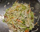 大和煮の彩りサラダ作り方4写真