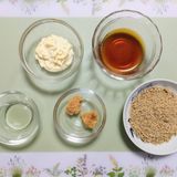 夏！ささみのバンバンジー冷やし麺簡単タレ作り方1写真