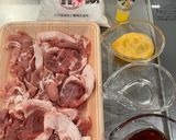 豚こま肉の香味揚げ作り方1写真