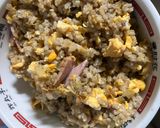 簡単　玄米たまご炒飯作り方13写真