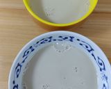粉ゼラチンとこしあんで作るあずきプリン作り方3写真