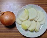 ヨウサマの減塩白滝と玉ねぎのあま醤油煮作り方1写真