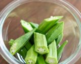夏はこれ!豚肉とオクラの旨ごまだれ作り方1写真