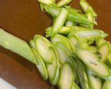 アスパラガスのかき揚げ☆作り方1写真
