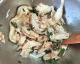 レンチンで簡単✨鶏むね肉の梅しそ和え作り方6写真