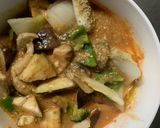 根菜茄子白菜中華風シチュー味温野菜サラダ作り方18写真