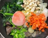 もずくドライカレー作り方2写真