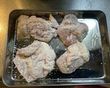 2層衣でガリザク！白だし唐揚げ作り方5写真