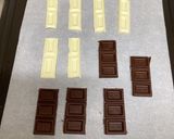 火不要・手間不要！バレンタインチョコバー作り方1写真