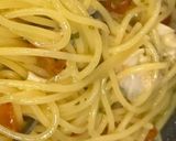 蛤とドライトマトのボンゴレビアンコ作り方13写真