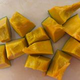 簡単!南瓜の煮物/鶏そぼろあん作り方1写真