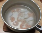 冷凍むきえびといかの、オーロラソース炒め作り方8写真