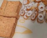 1人前50円！ちくわと厚揚げの照り焼き！作り方1写真