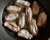揚げ鶏手羽肉の甘辛味作り方3写真