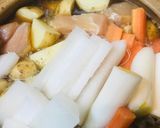 鶏肉＆根菜のおでん作り方1写真