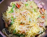 もっちり♡焼きそば天かす入り⭐︎コツあります⭐︎作り方7写真