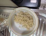 カリカリじゃこ梅そぼろ丼作り方1写真