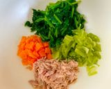茹で野菜のツナマヨサラダ作り方1写真