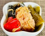 【作りおき】夏野菜と鶏むね肉の焼き浸し作り方18写真