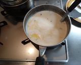 スーパーの値引商品でつくるサーモンスープ作り方7写真