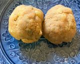小豆味噌入りはったい粉団子作り方6写真