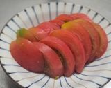 大玉トマトのサラダ作り方1写真