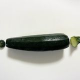 レンジで簡単!ズッキーニのコリコリナムル作り方1写真