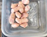 ズッキーニとソーセージのカレー炒め作り方2写真