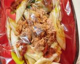 焼肉の生だれで作る時短レンチン無限長ネギ作り方5写真