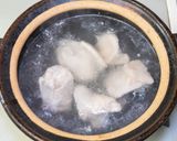 鶏肉とキャベツと舞茸の水炊き作り方3写真
