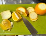 ピールから作るはっさくピールチョコ作り方1写真