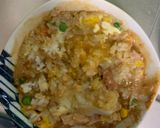 レンジ簡単クリーミーとんてき味炒飯弁当作り方11写真