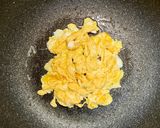 豚こま肉とチンゲン菜の卵炒め作り方4写真