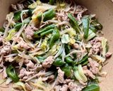 豚小間とキャベツの味噌炒め作り方4写真