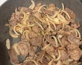 焼肉用の牛バラ肉で❣️焼肉丼❣️作り方2写真