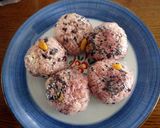 あずき水煮で！簡単にも！栗入り赤飯作り方23写真
