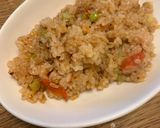 簡単 トマトチャーハン作り方3写真