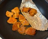 【簡単夕食】柔らか鶏胸肉の旨辛タレ焼き作り方5写真
