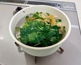 冷凍野菜を使って⭐︎お味噌汁作り方4写真